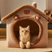 Opvouwbaar Kattenhuis – Comfort & Warmte voor je Kat