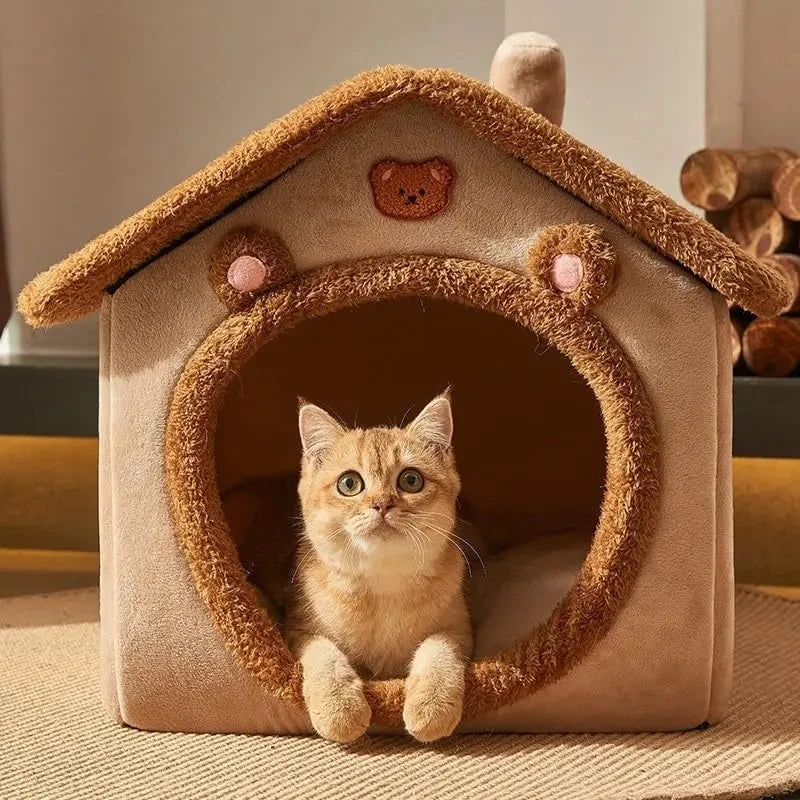 Opvouwbaar Kattenhuis – Comfort & Warmte voor je Kat