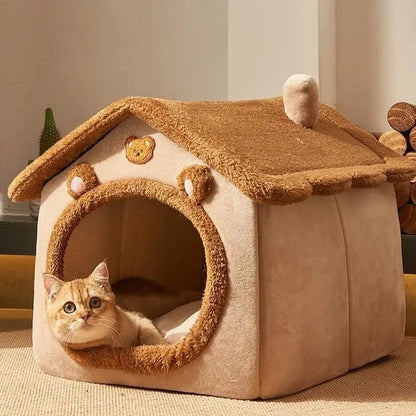 Opvouwbaar Kattenhuis – Comfort & Warmte voor je Kat
