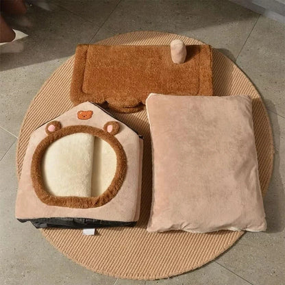 Opvouwbaar Kattenhuis – Comfort & Warmte voor je Kat