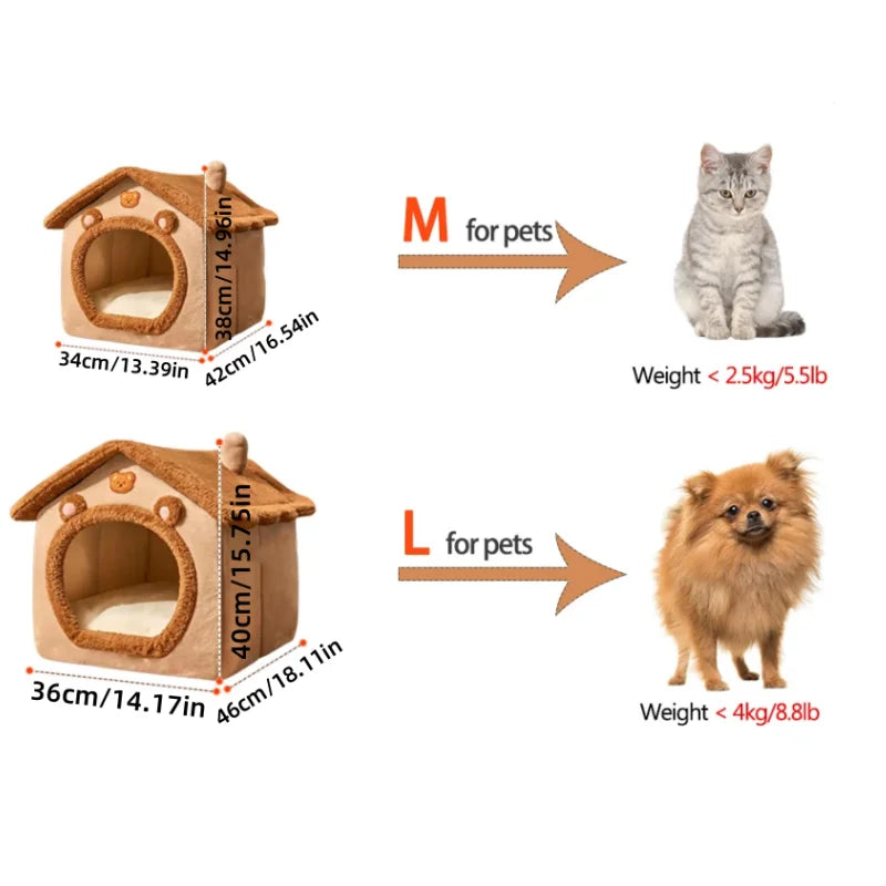 Opvouwbaar Kattenhuis – Comfort & Warmte voor je Kat
