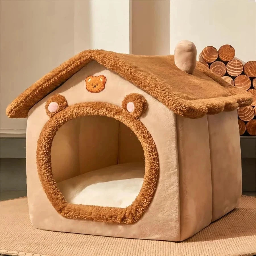 Opvouwbaar Kattenhuis – Comfort & Warmte voor je Kat
