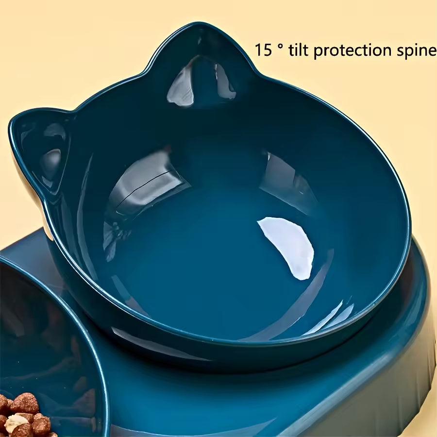 3-in-1 Kattenvoer & Drinkbak