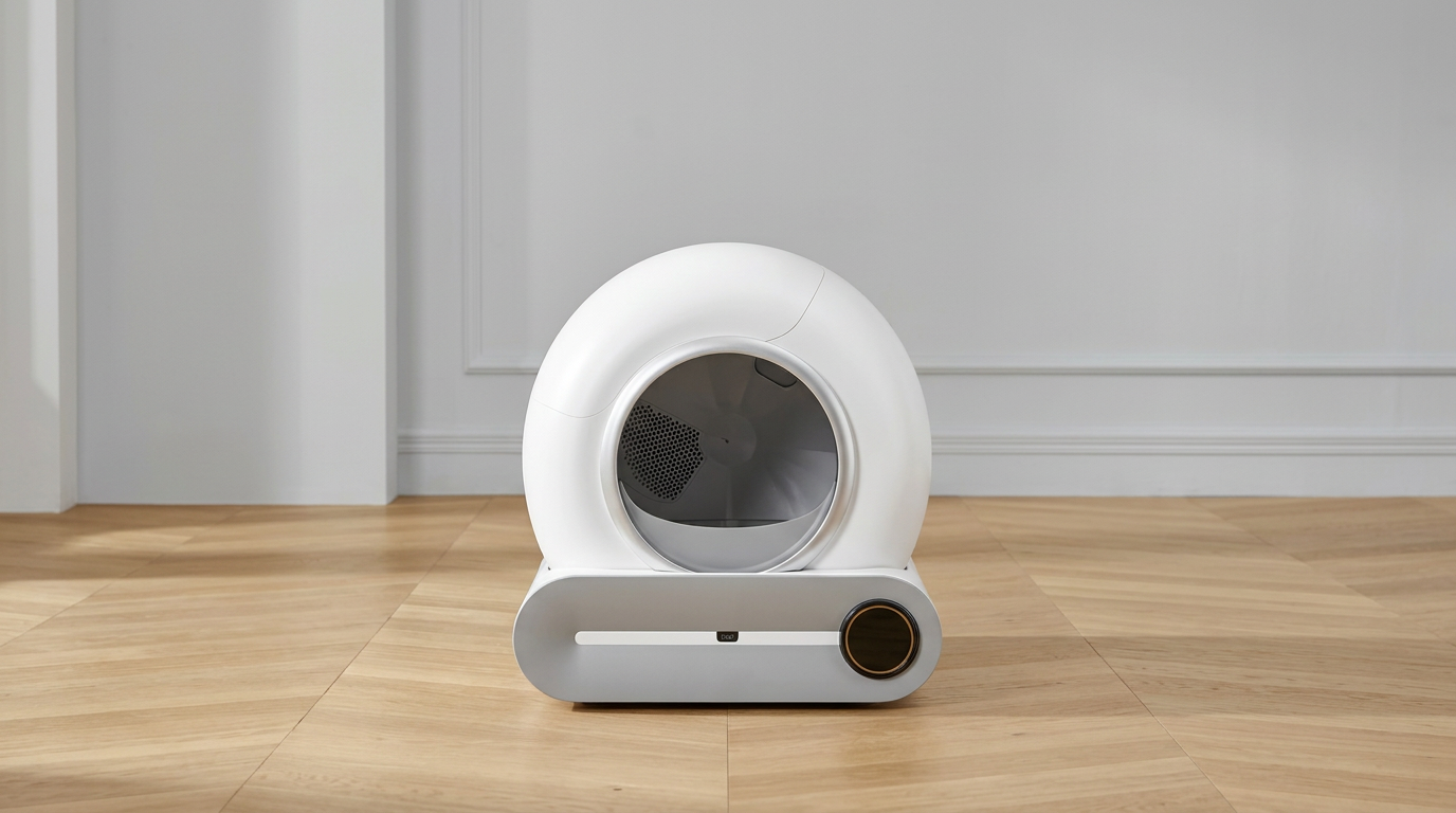 Sfeerbeeld slimme kattenbak